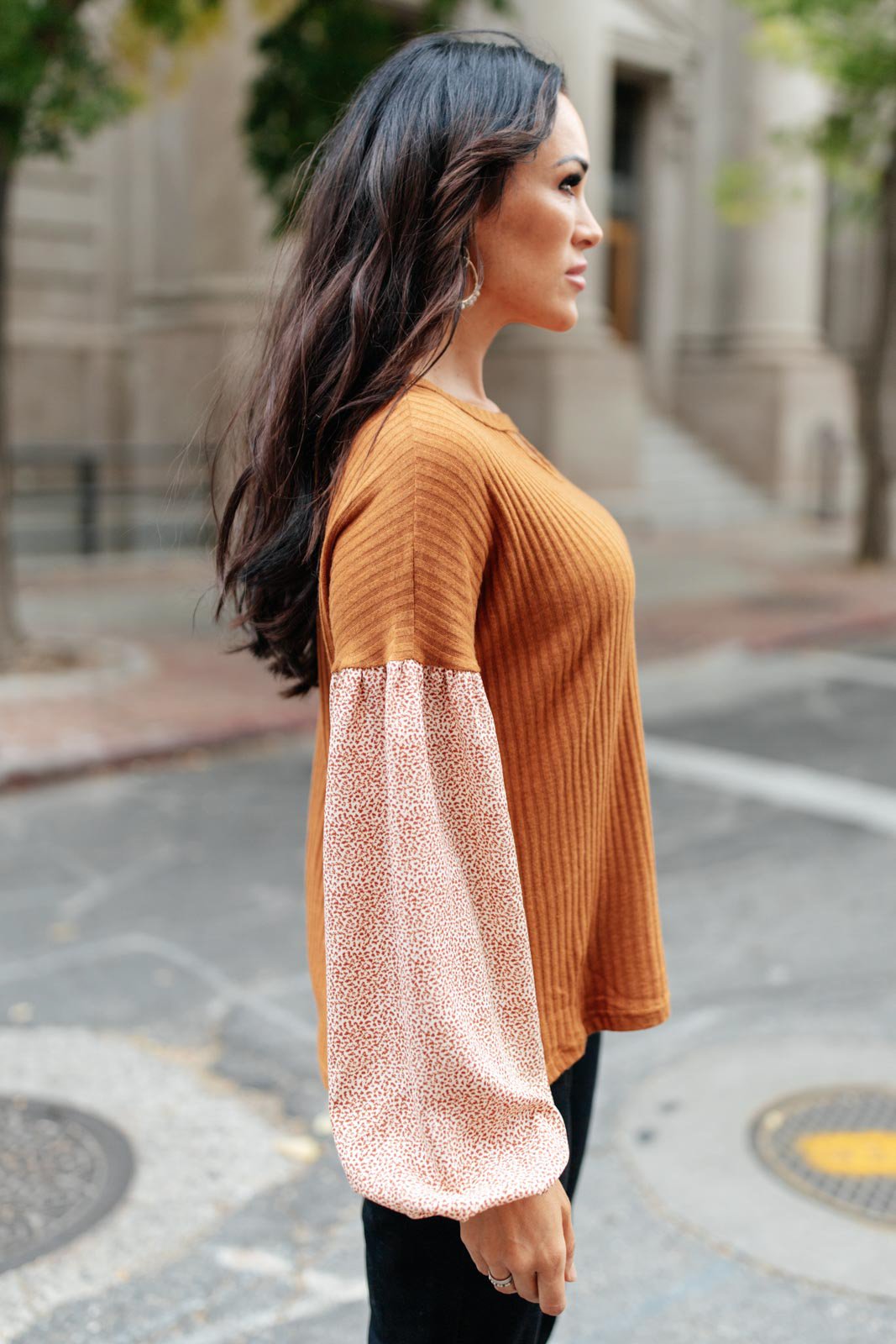 Jennica Top in Warm Spice (Online Exclusive)