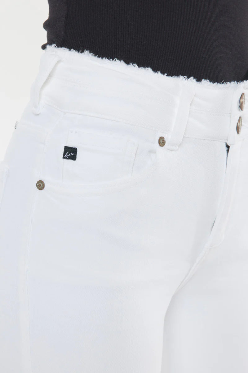 Cas Double Button Fly Skinny Jeans