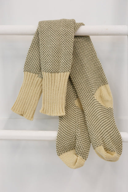Chaussettes de détente tricotées en avoine (exclusivité en ligne)