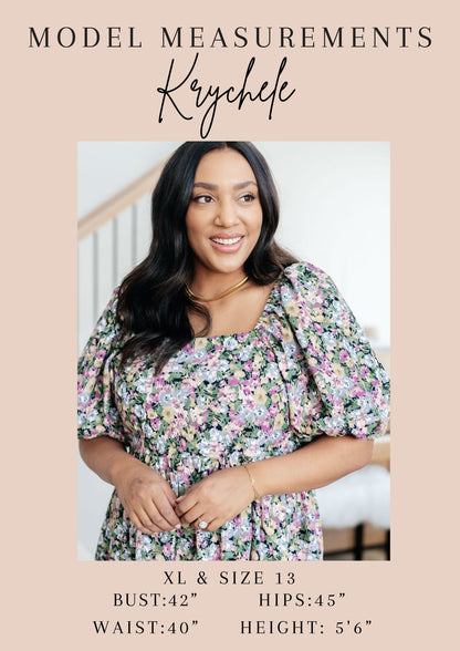 It's a Kind of Magic Floral Peplum (Online Exclusive)