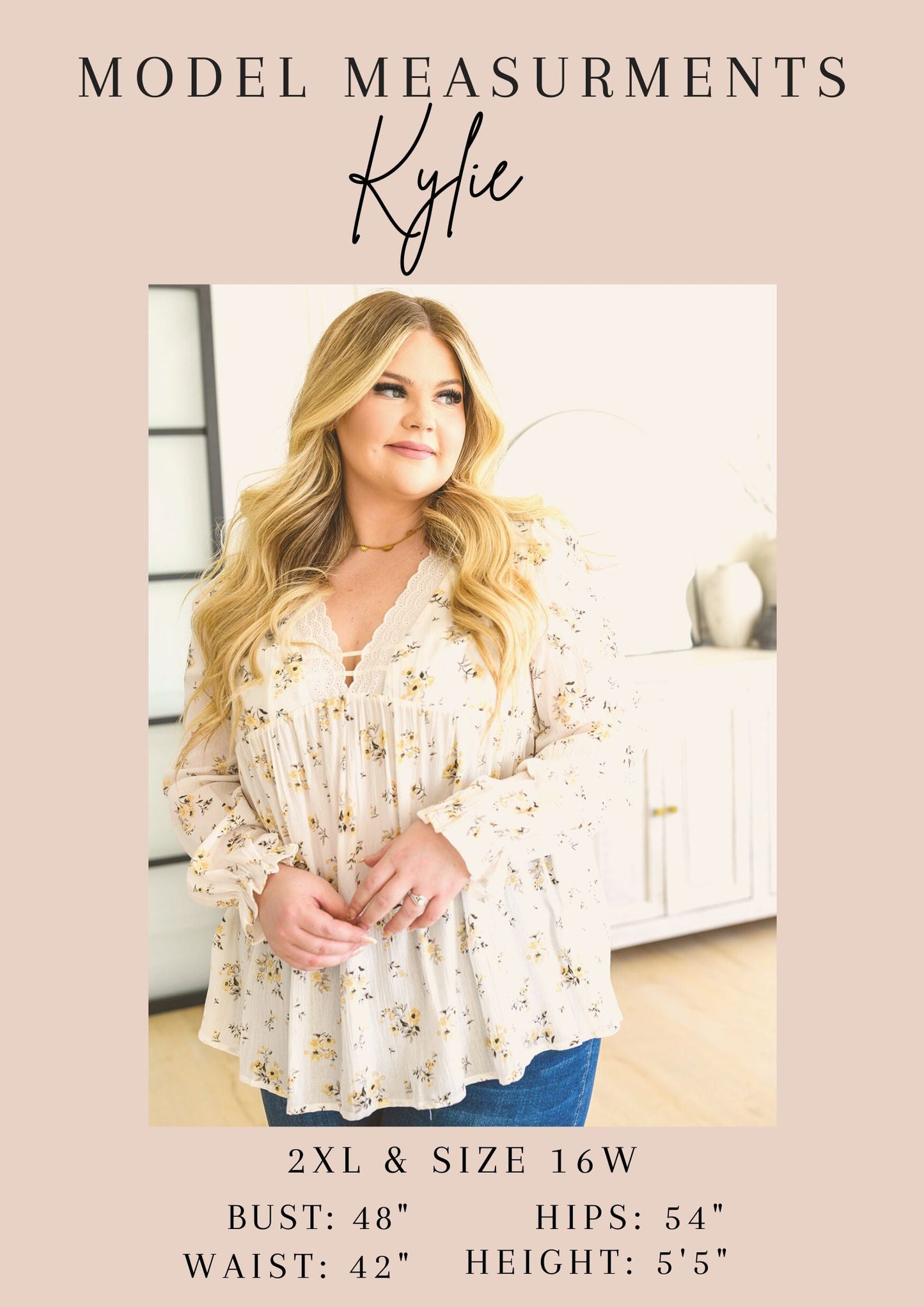 Possibly Maybe Floral Mock Neck Blouse (Online Exclusive)