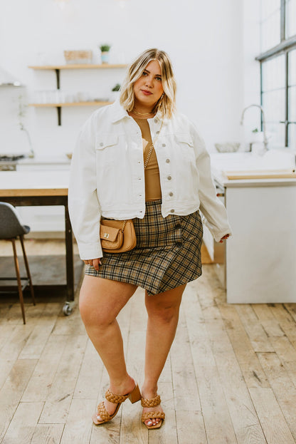 Late To Class Plaid Mini Skort (Online Exclusive)