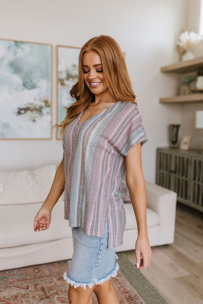 Let’s Cruise Striped Top (Online Exclusive)