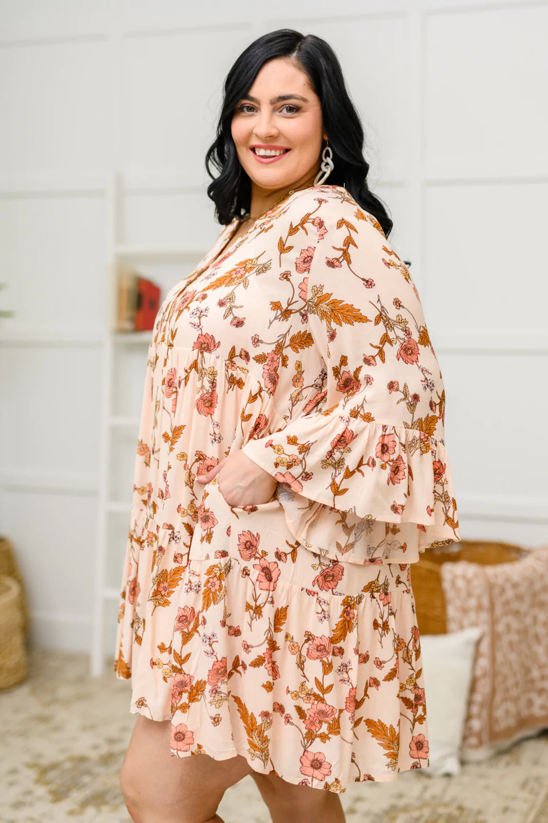 Lilibet Tiered Floral Dress (Online Exclusive)
