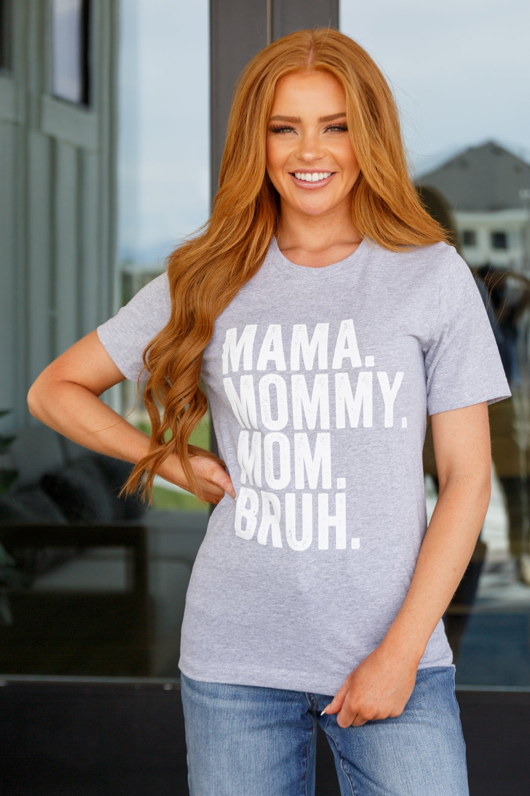 Camiseta con gráfico Mama Bruh (exclusivo en línea)