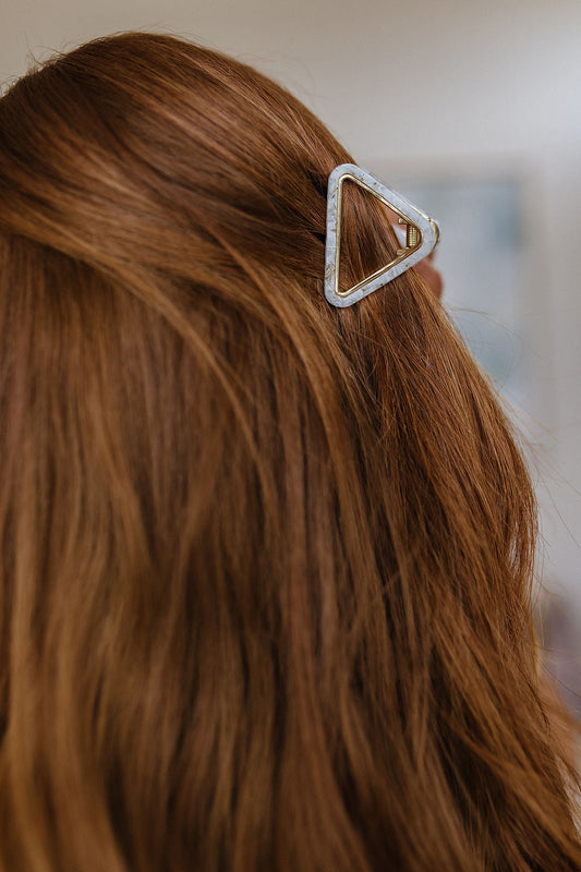 Marbled Triangle Claw Clip (Online Exclusive)