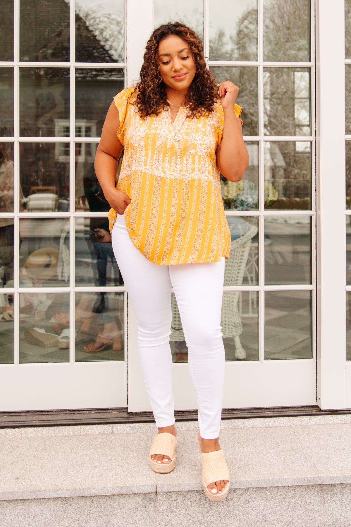 Mellow Yellow Blouse (Online Exclusive)