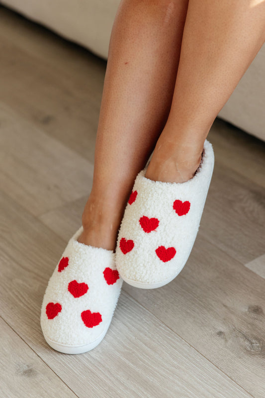 Mini Hearts Cozy Slippers (Online Exclusive)