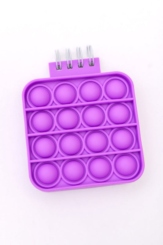 Mini Pop It Notebook in Purple (Online Exclusive)