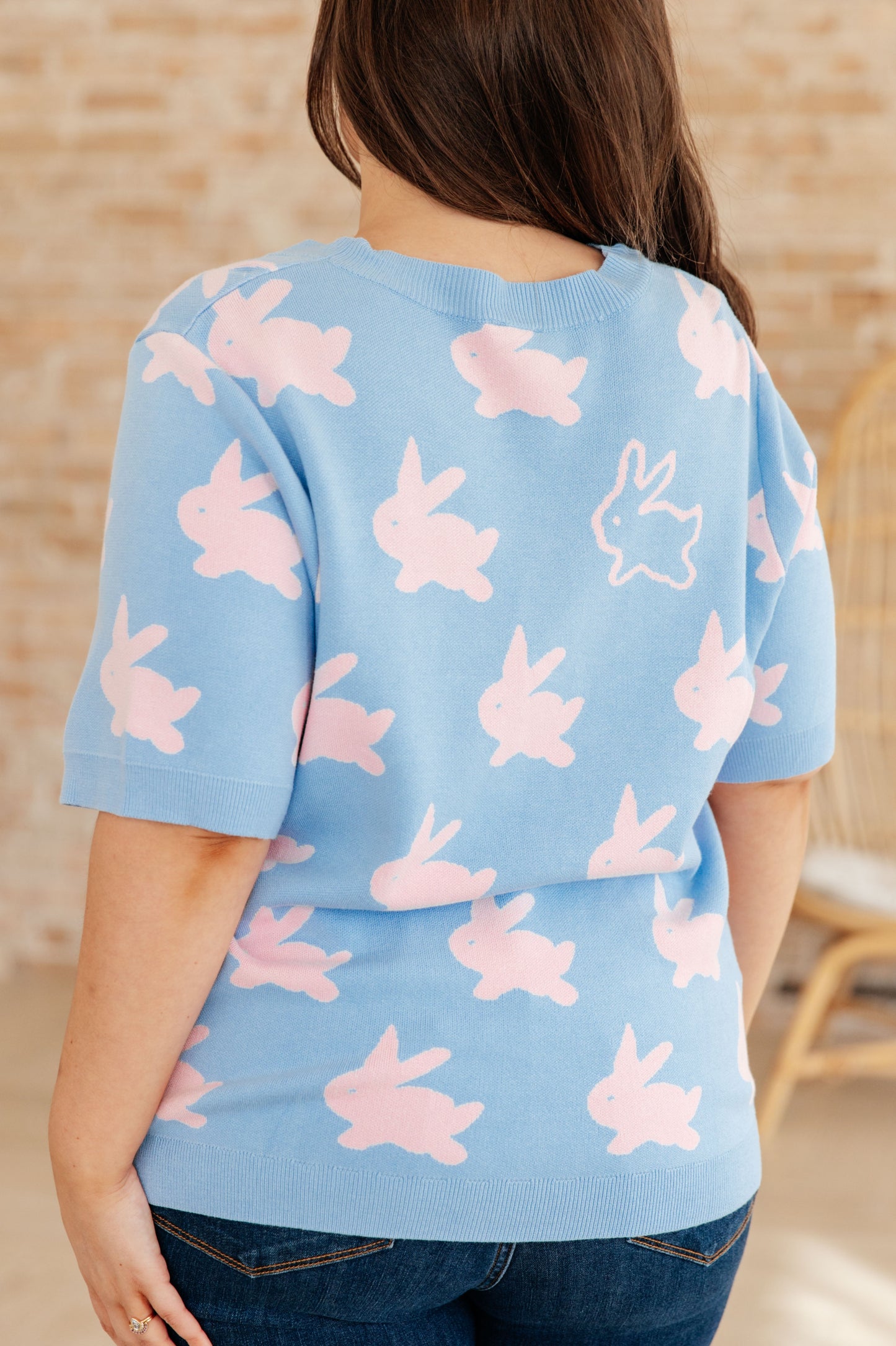 Miss Cottontail Half Sleeve Sweater (Online Exclusive)
