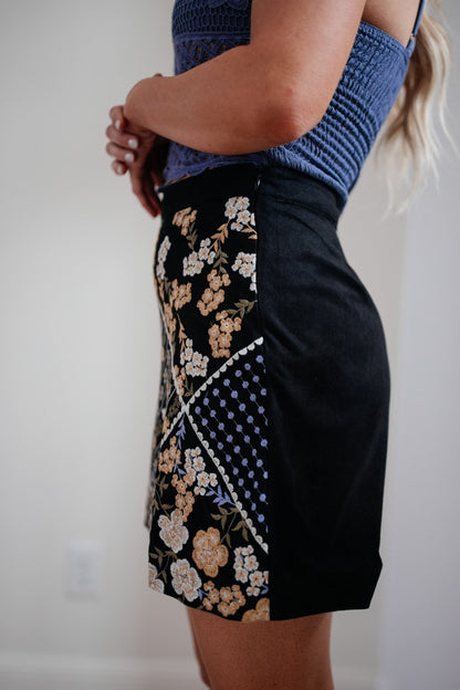 Mini-jupe vintage moderne (exclusivité en ligne)