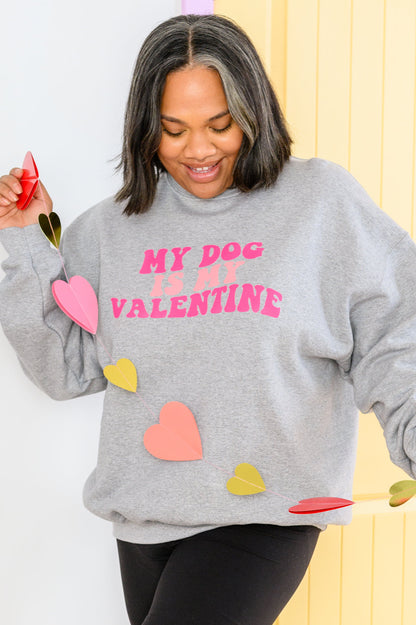 My Dog Is My Valentine Sweater (Online Exclusive)