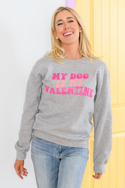 My Dog Is My Valentine Sweater (Online Exclusive)
