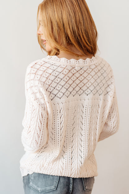 Never Let Down Lightweight Knit Sweater (Online Exclusive)
