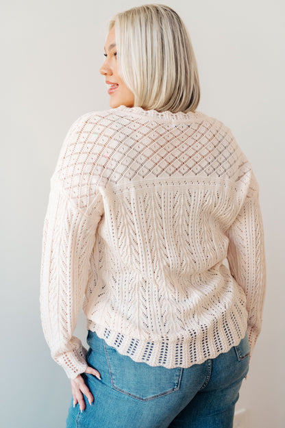 Never Let Down Lightweight Knit Sweater (Online Exclusive)