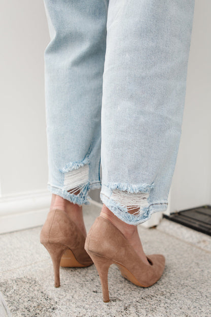 New Me Distressed Jeans (Online Exclusive)