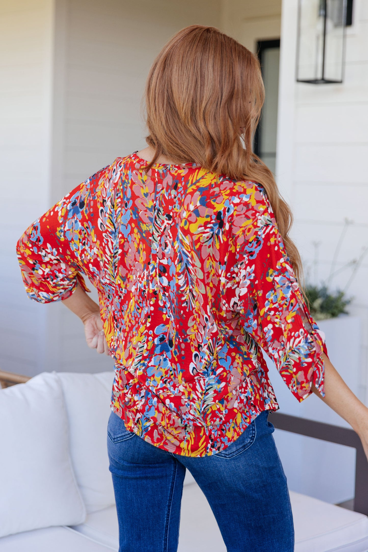 Not So Silly Keyhole Neckline Blouse (Online Exclusive)