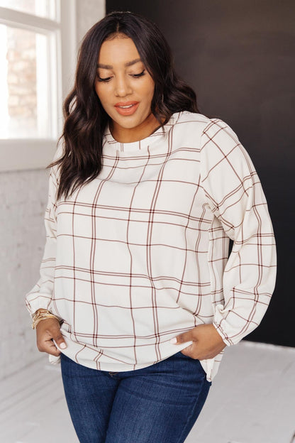Playing In Plaid Top (Online Exclusive)