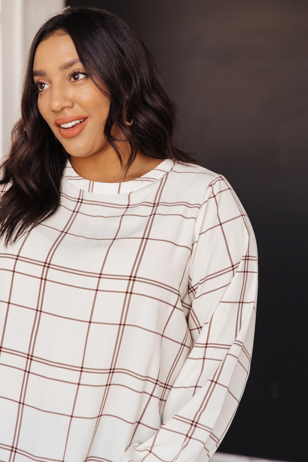 Playing In Plaid Top (Online Exclusive)