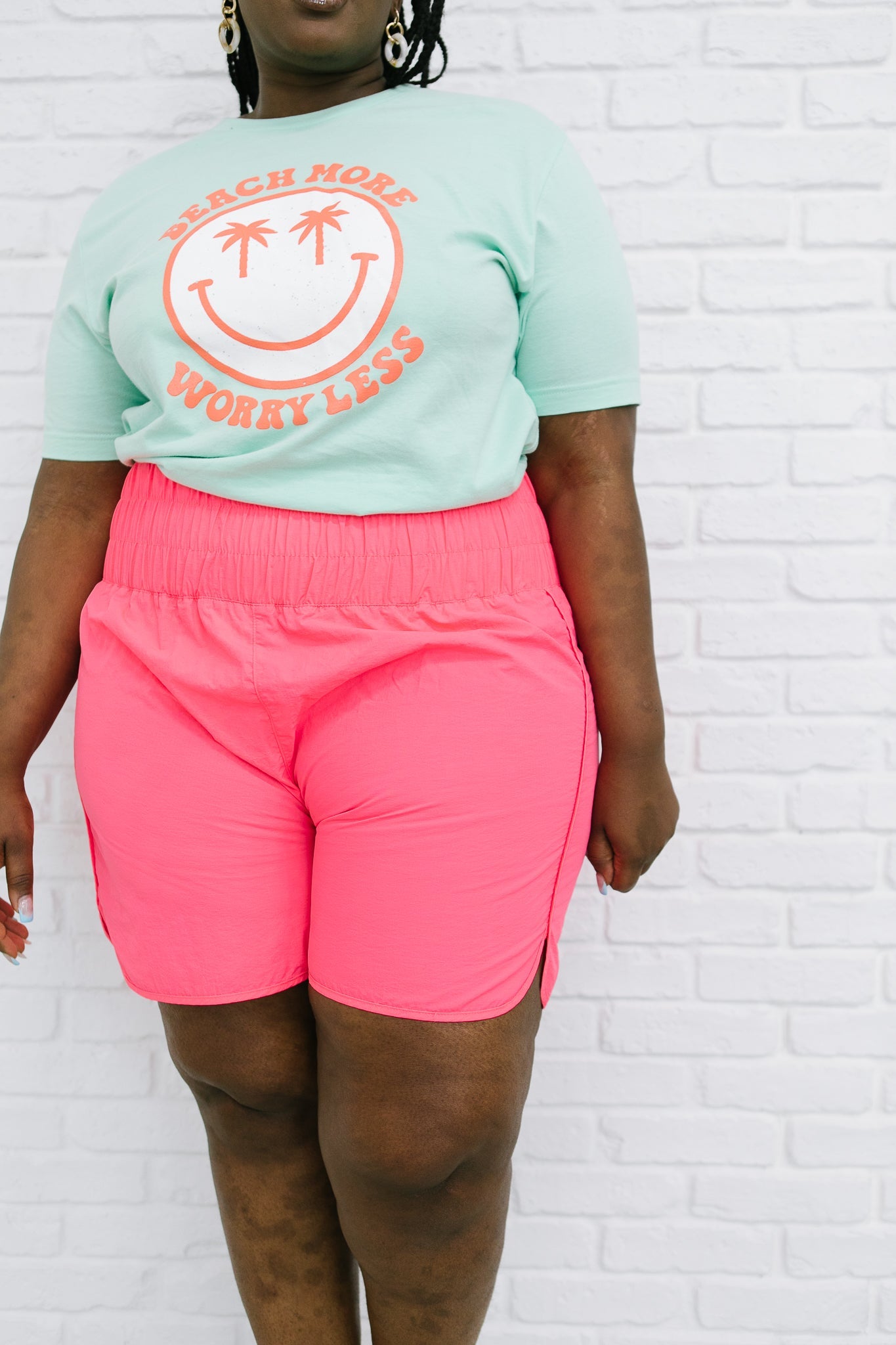 Potential Energy Shorts in Pink (Online Exclusive)