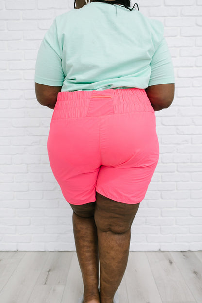 Potential Energy Shorts in Pink (Online Exclusive)