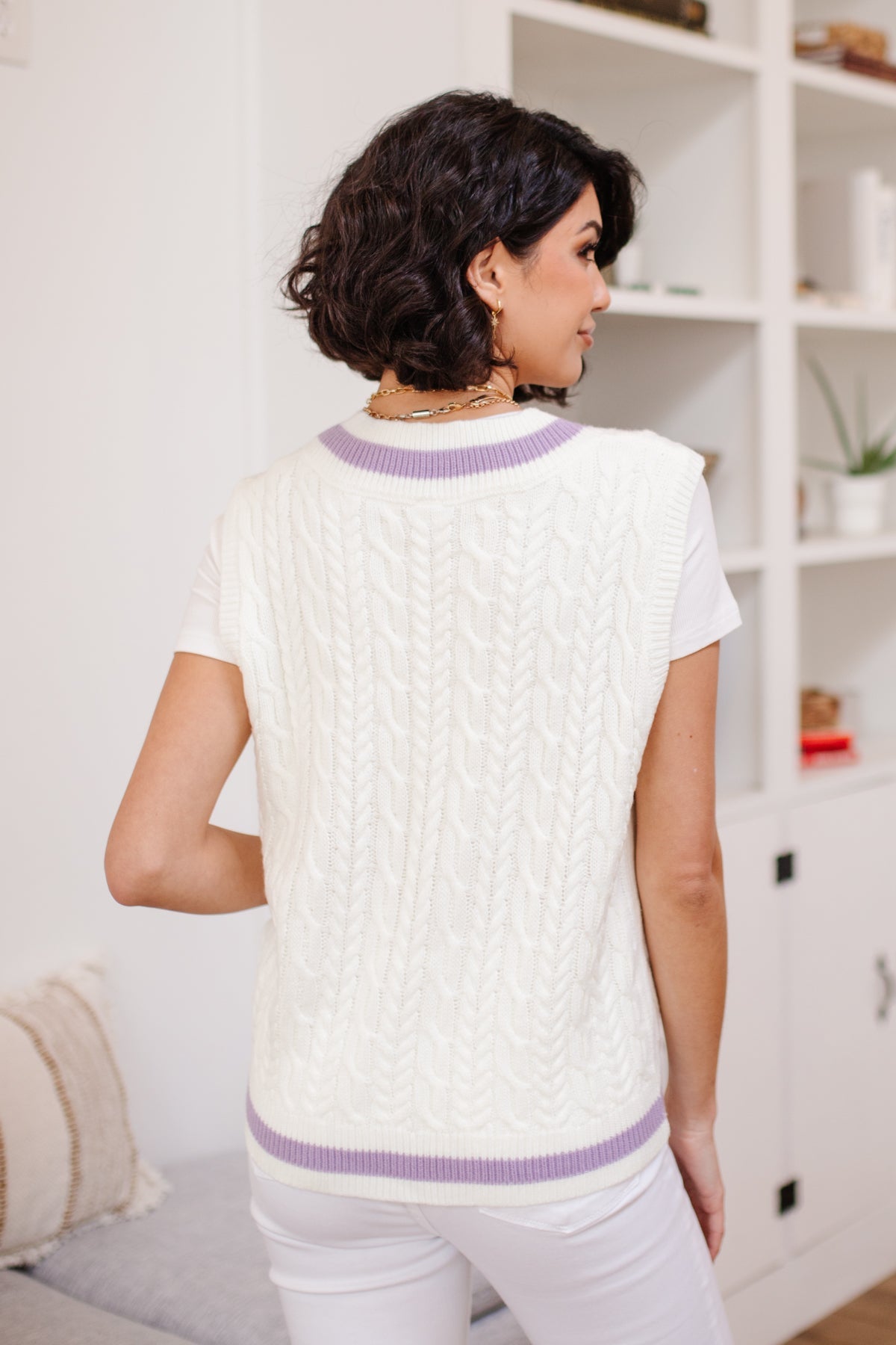 Power Girl Sweater Vest (Online Exclusive)