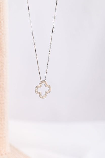 Pure Luck Sterling Silver Pendent Necklace (Online Exclusive)