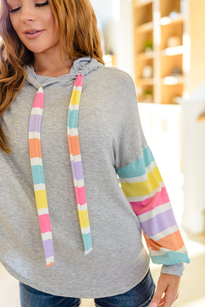 Rainbow Connection Striped Hoodie (Online Exclusive)