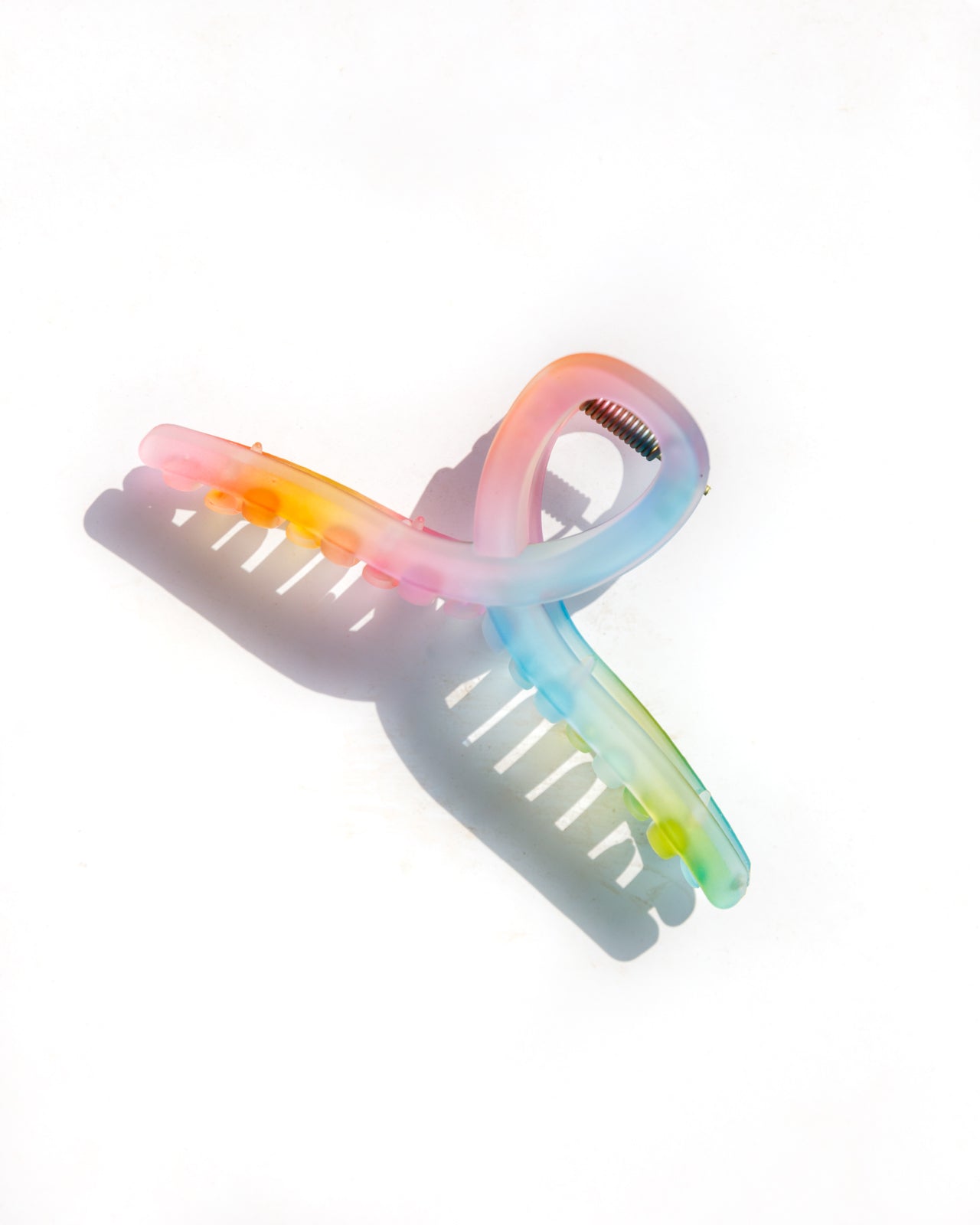 Rainbow Jelly Claw Clip Set of 4 (Online Exclusive)