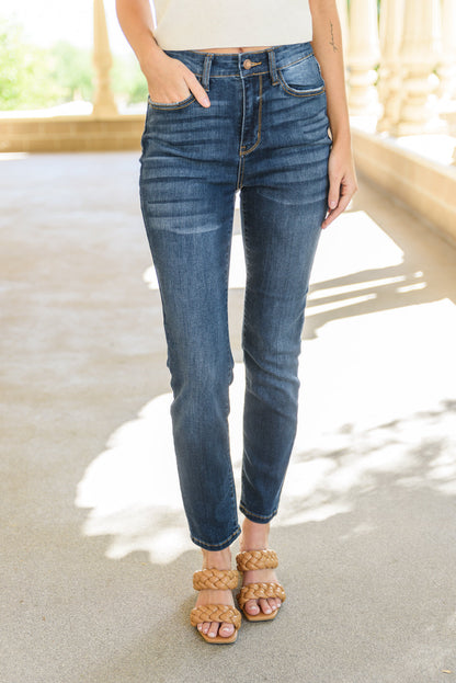 Reba Hi-Rise Clean Relaxed Fit Jeans (Online Exclusive)