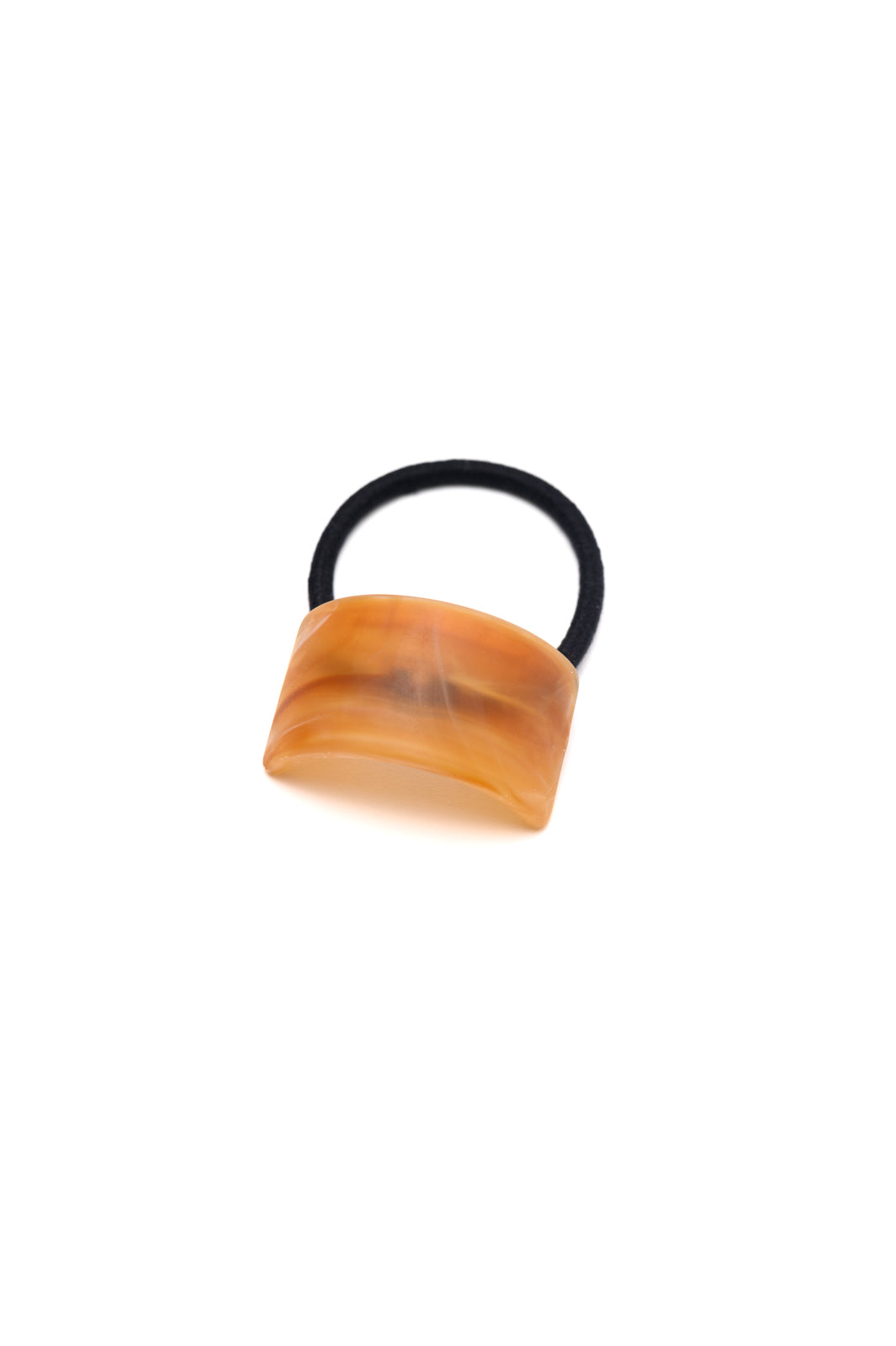 Rectangle Cuff Hair Tie Elastic in Amber (Online Exclusive)