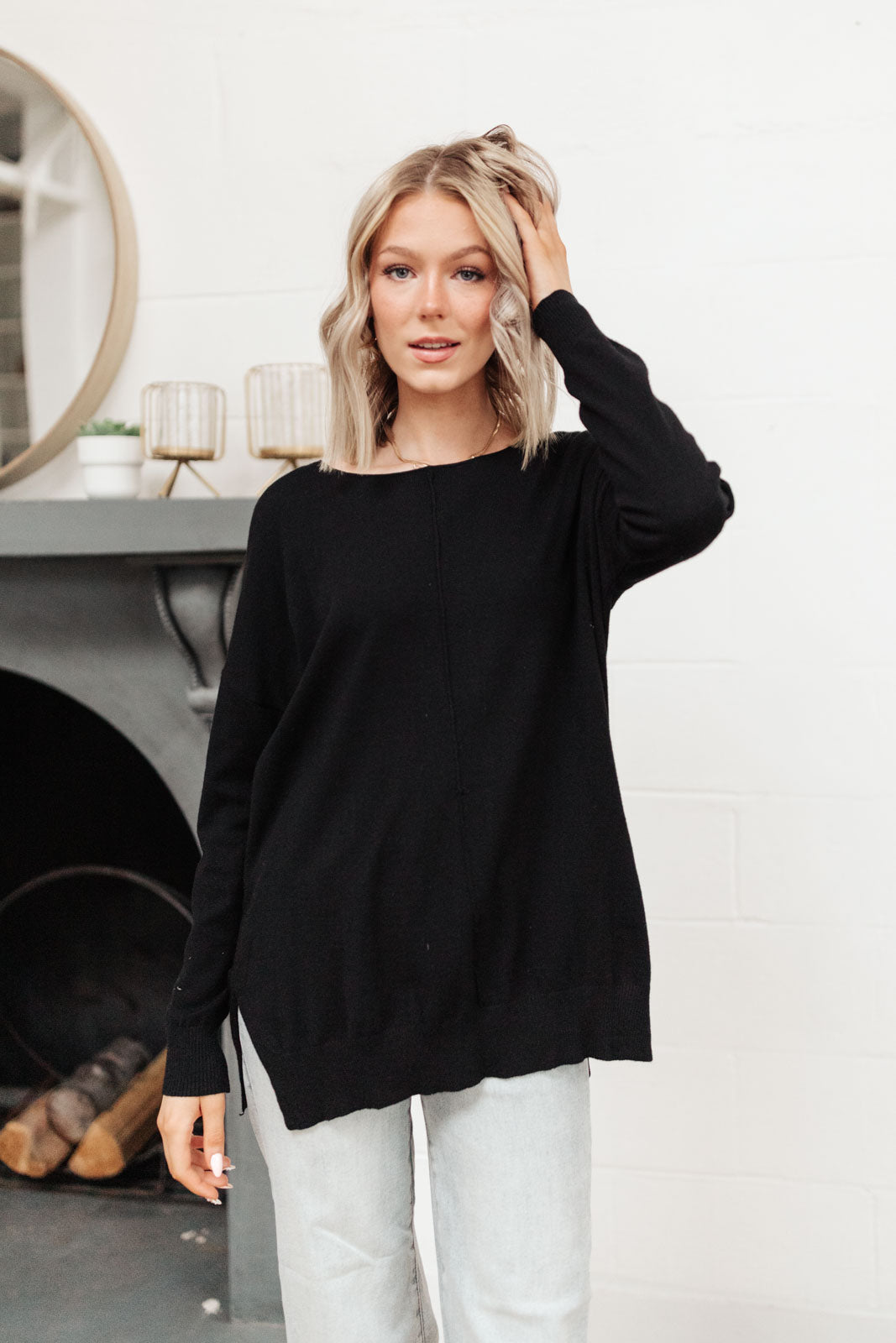 Show Off Sweater In Black (Online Exclusive)