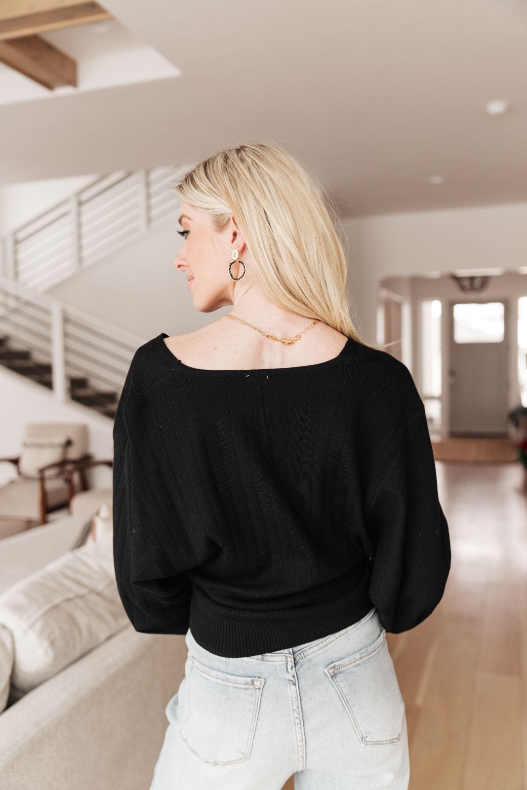 Show Stopper Sweater In Black (Online Exclusive)