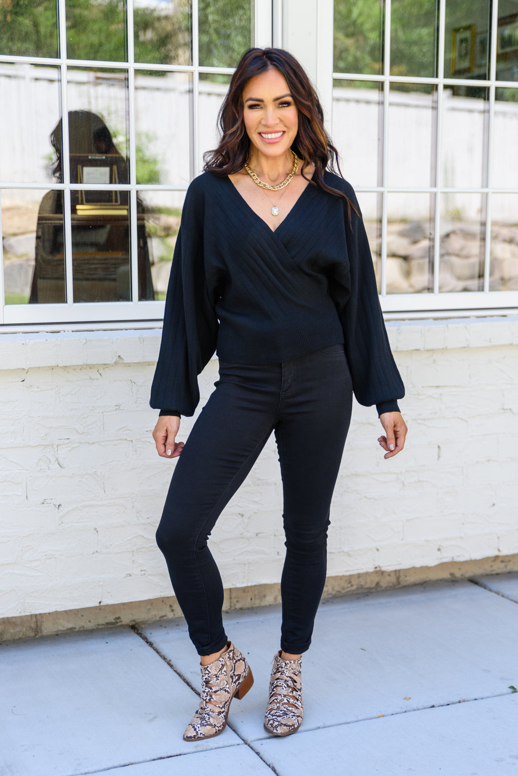 Show Stopper Sweater In Black (Online Exclusive)