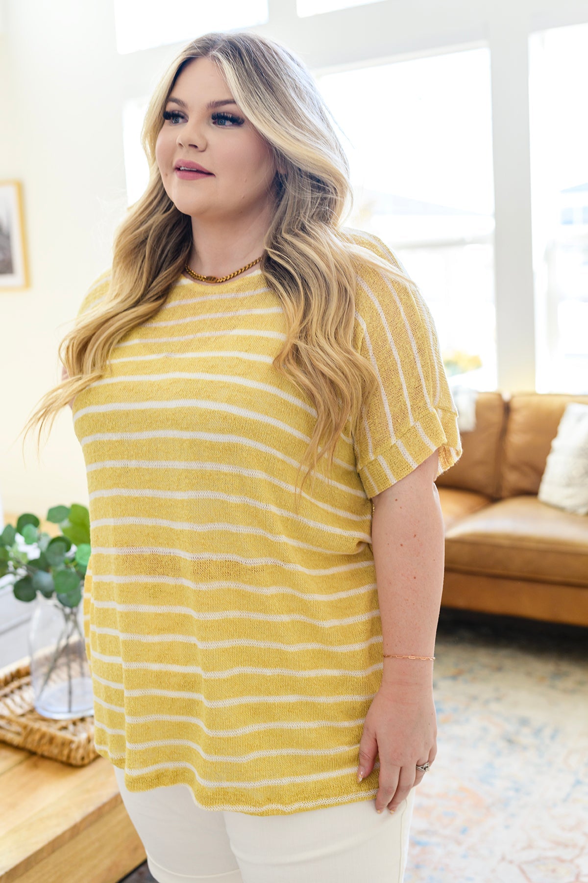 Simply Sweet Striped Top (Online Exclusive)