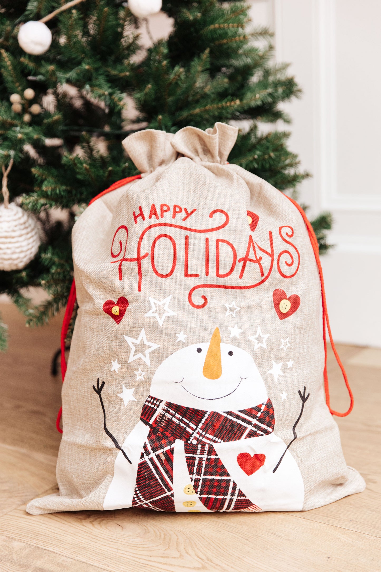 Snowman Santa Sack (Online Exclusive)