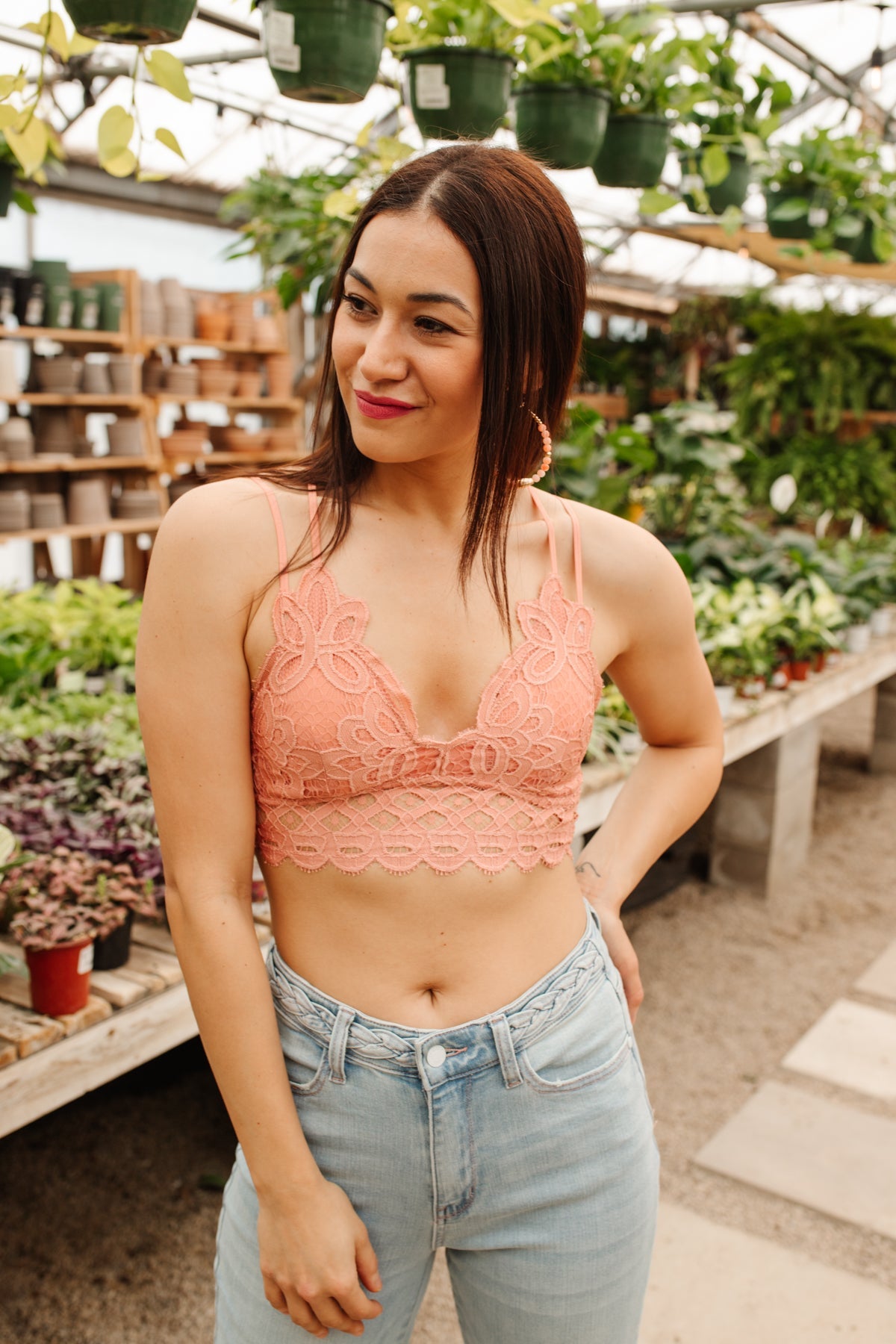 Live In Lace Bralette in Mauve (Online Exclusive) – Uptown Boutique Ramona