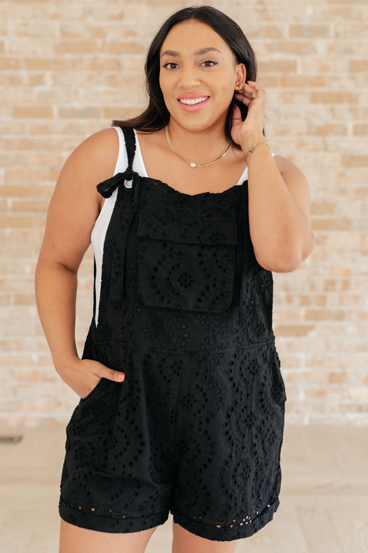 Somewhere Only We Know Eyelet Romper (Online Exclusive)
