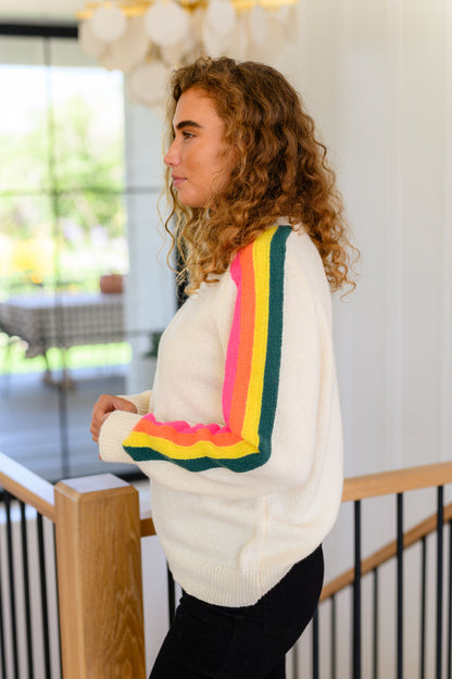 Songs About Rainbows Striped Sweater (Online Exclusive)