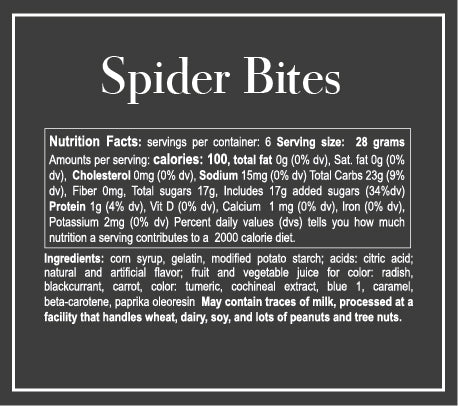 Sweetables | Spider Bites (Online Exclusive)