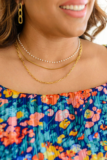 Triple Threat Layered Necklace (Online Exclusive)