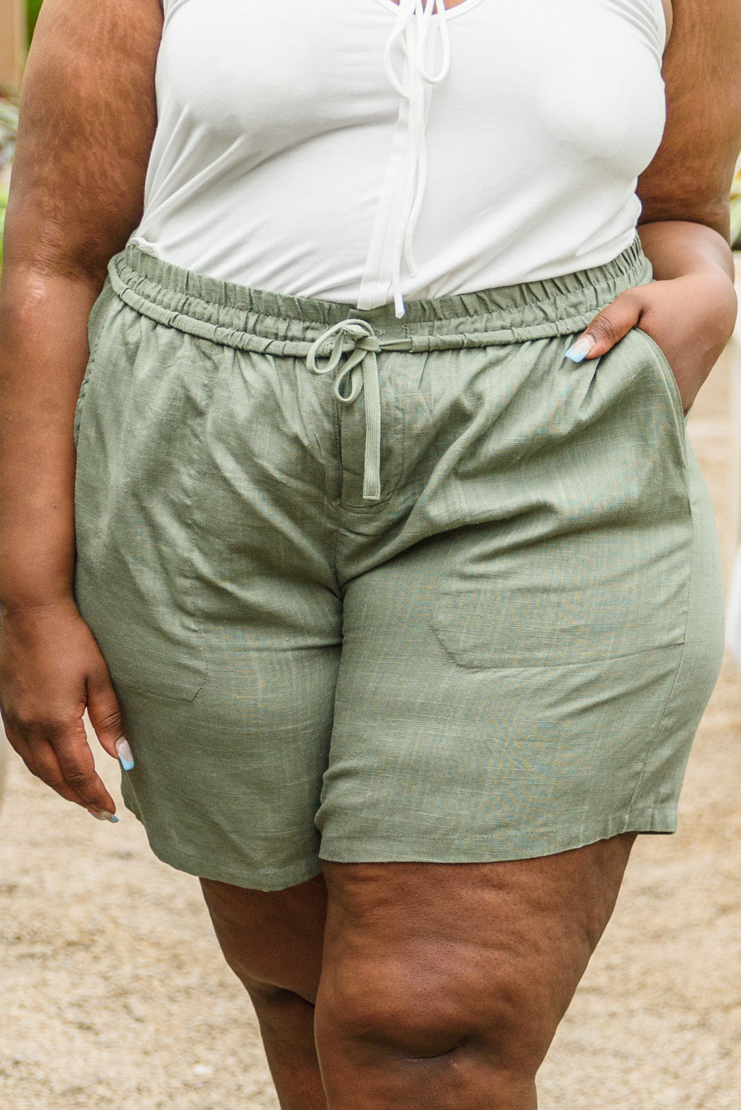 Start The Day Shorts Online Exclusive Uptown Boutique Ramona