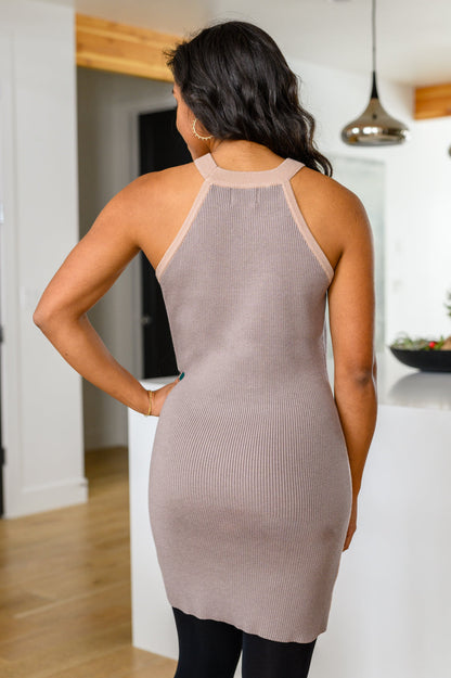 Stick Around Sleeveless Mini Bodycon Dress (Online Exclusive)