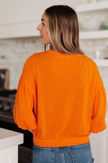 Subway Station Sweater in Orange (Online Exclusive)