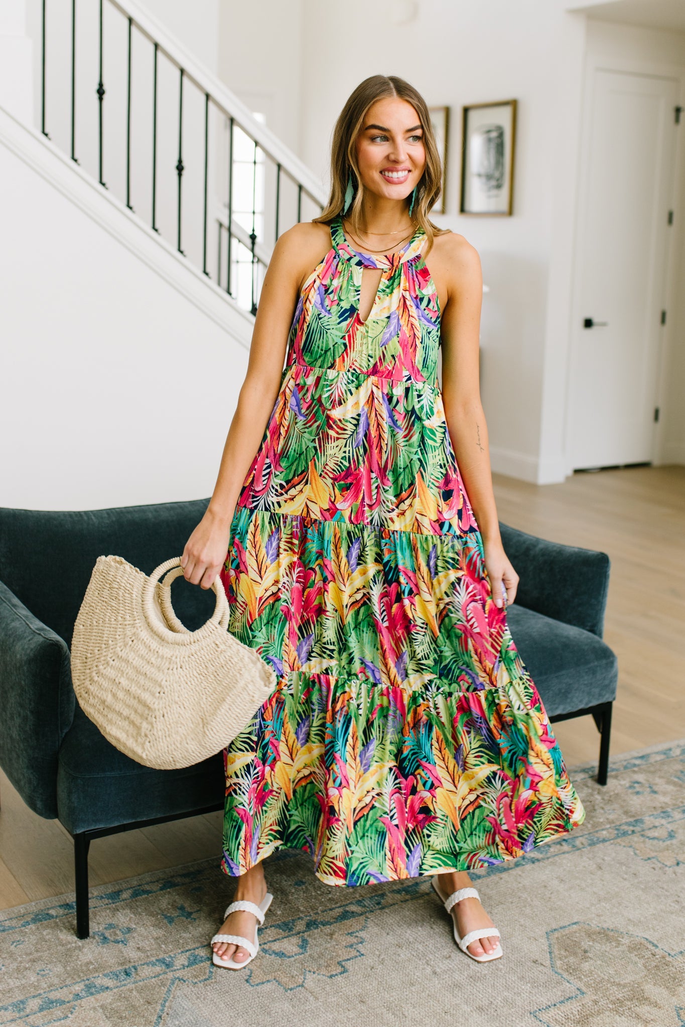 Sunny Rain Forest Dress (Online Exclusive)