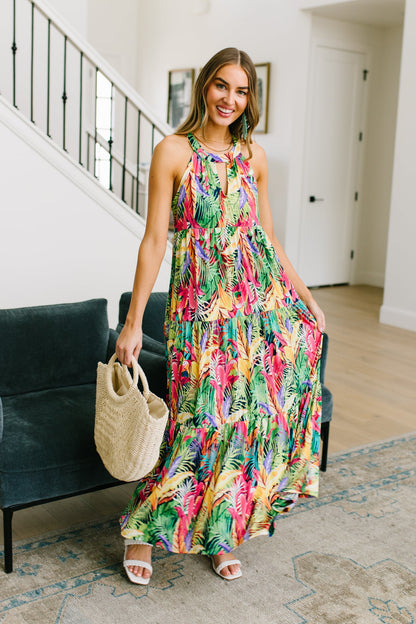 Sunny Rain Forest Dress (Online Exclusive)