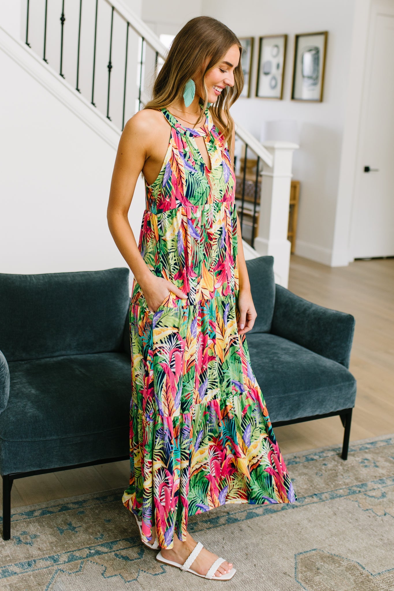 Sunny Rain Forest Dress (Online Exclusive)