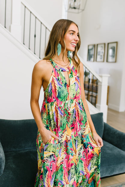 Sunny Rain Forest Dress (Online Exclusive)