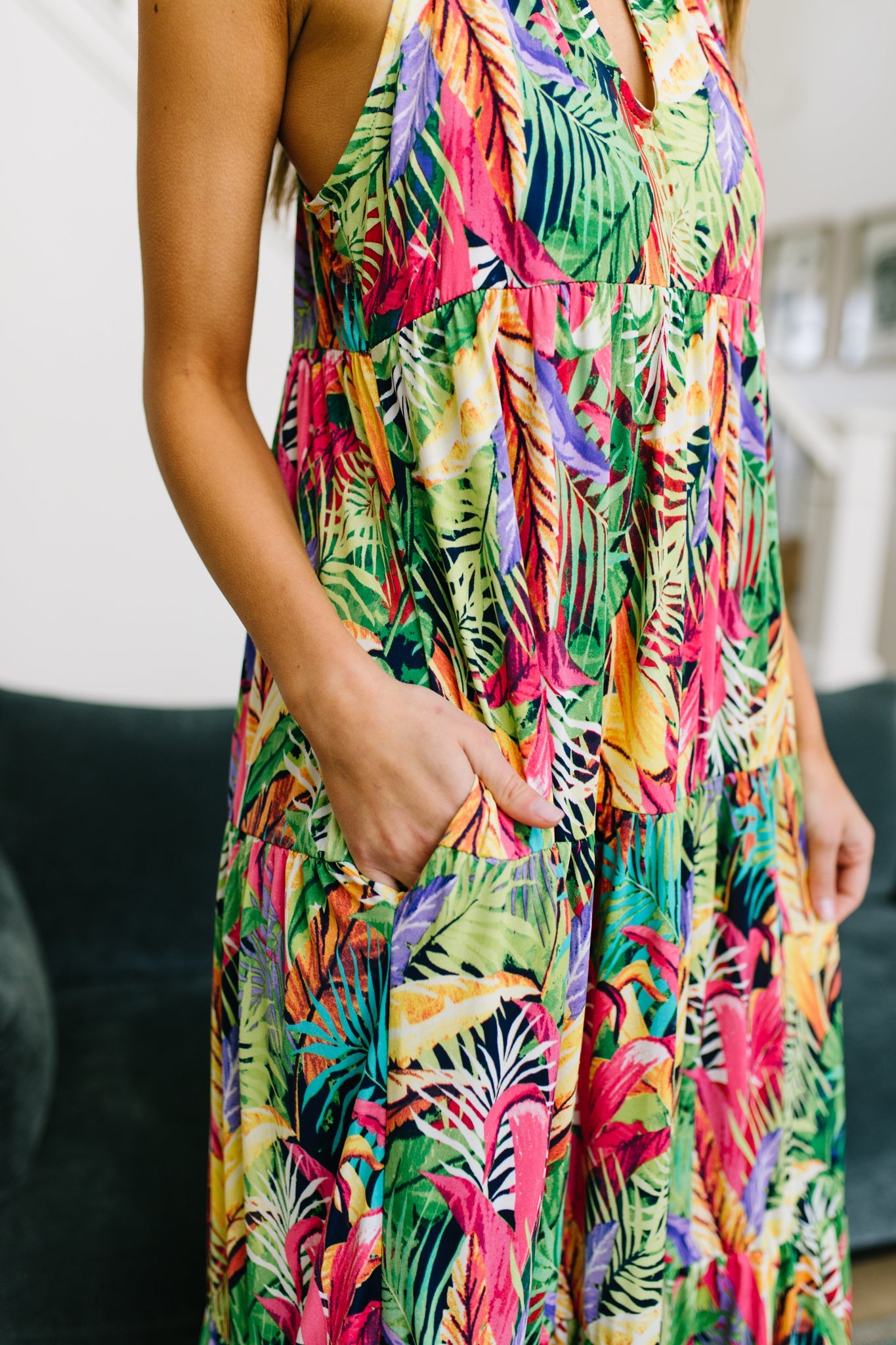 Sunny Rain Forest Dress (Online Exclusive)