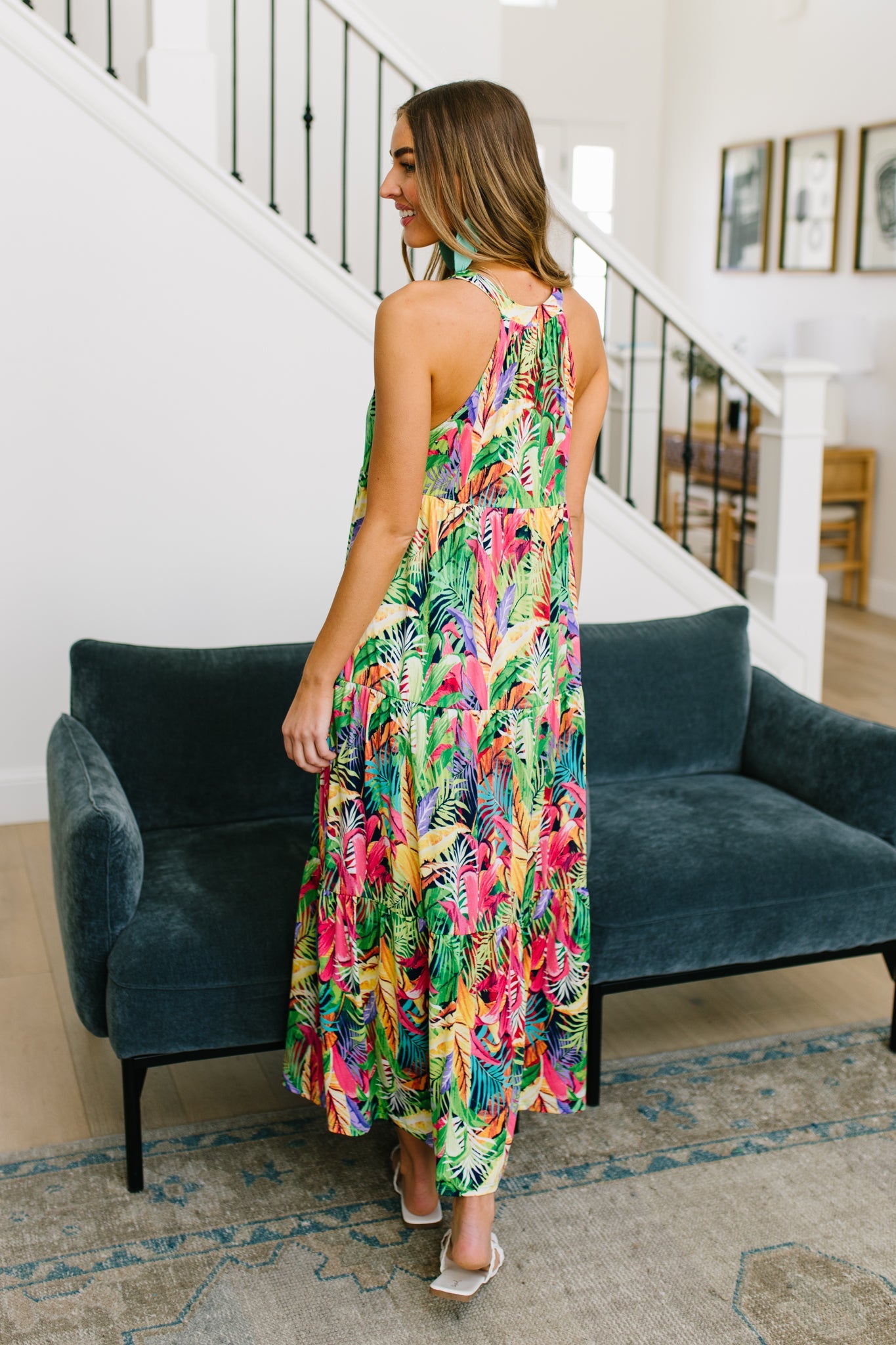 Sunny Rain Forest Dress (Online Exclusive)